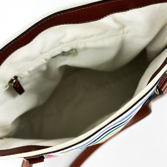 St. John's Bay Multicolor Striped Shoulder Bag - Picture 9 of 10